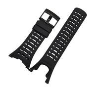 Générique Bracelet en silicone for sports de plein air Compatible avec SUUNTO Ambit 1 2 2R 2S Run/3 PEAK Montre for hommes Bande caoutchouc Tournevis Accessoires bracelet montre(B black black)