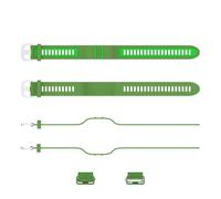 Générique Bracelet en Silicone pour Hume Bracelet de Remplacement avec Boucle de Fermeture - connecté pour Tracker d'activité et Moniteur d'activité (Matcha)