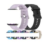 Générique Bracelet en silicone respirant 1:1 for Watch 4 Pro, souple, accessoire for montre Fit 4/3, 20 cm(Army green,Watch Fit 4)