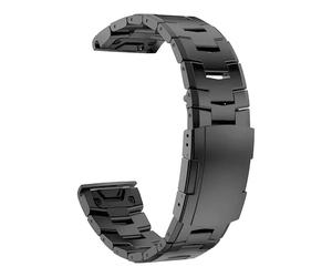 Générique Bracelet en titane 26 mm 22 mm for montres Fenix E 8 47 mm 51 mm 7 7X Pro 6 6X 5X Plus/Epix Pro/MARQ/TACTIX(Dark Gray 2,QuickFit 22mm)