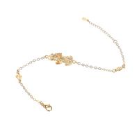 Générique Bracelet Feng Shui Doré Pi Yao pour Richesse et Chance Chaîne Ajustable Unisexe Symbole Chinois Amulette Accessoire de Fortune Quotidien