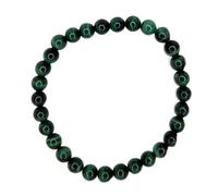 Générique Bracelet Lâcher Prise Malachite 6 mm pierres véritables naturelles vertes