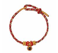 Générique Bracelet Largeur Cadeau En Femmes Bijoux Ankle Rope With Eight Buddha Charms Birth Year Jewelry 4 Empilable Bracelet Jonc Bracelet Classique Bracelet (B, One Size)