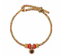 Générique Bracelet Largeur Cadeau En Femmes Bijoux Ankle Rope With Eight Buddha Charms Birth Year Jewelry 4 Empilable Bracelet Jonc Bracelet Classique Bracelet (D, One Size)