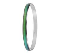Générique Bracelet pour Femme en Cuivre à Changement de Couleur, Jonc Délicat Diamètre 60 Mm, Bijou Esthétique Léger et Décoratif, pour Fête et Usage Quotidien