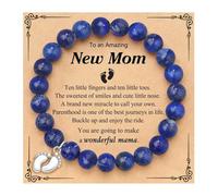 Générique Bracelet pour future maman, pour la fête des mères, pour la première fois Mamie Message Bijoux