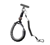 Générique Bracelet Rétractable 3 en 1 | Anti-Perte et Anti-Vol | Support Téléphone avec Pince Ceinture et Chaîne Imperméable pour Randonnée Plage Concerts