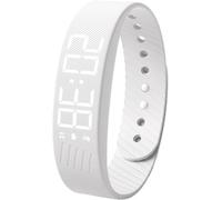 Générique Bracelet Reveil Vibrant, Bracelet De Réveil Vibrant Silencieux, Étanchéité Ip65,MontreRéveil Rechargeable par USB, Montre De Rappel D’Alarme Vibrante pour Hommes Femme, Nouveau modèle