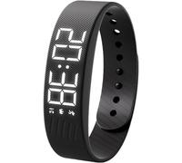 Générique Bracelet Reveil Vibrant, Bracelet De Réveil Vibrant Silencieux, Étanchéité Ip65,MontreRéveil Rechargeable par USB, Montre De Rappel D’Alarme Vibrante pour Hommes Femme, Nouveau modèle