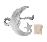 Générique Bracelet Star and Moon Open - Bijoux de charme romantique, cadeau de bracelet réglable | Couchette élégante du pour les femmes ou adolescentes, l'accessoire de mode pour tenues
