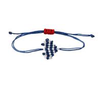 Générique Bracelets de couple fabriqués à la main, cordon tressé d ' inspiration bohème, breloque en forme de cœur, doux et convivial, bijoux assortis, en ficelle convivial