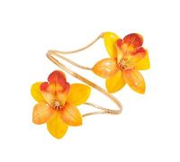 Générique Bracelets de manchette de bras de fleur d ' oeufs, bijoux en fer réglables et respirants pour de poignet réglable décontracté et de soirée