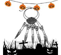 Générique Bracelets d'Halloween pour femmes,Chaîne de main réglable pour Halloween avec bout d'ongle | Bijoux punk pour jeux de rôle, cosplay, mariages