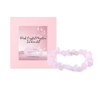 Générique Bracelets Pour Les Femmes - Bijou De Bangle Avec Des Perles - Bangle Élastique En Rose Pour Cérémonie De Mariage | Pour Mariées Demoiselles d Honneur Femmes Et Filles Pour Les Fêtes Et Les