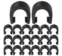 Générique Brake Clips - Stable Shifter Cable Management, Universal Bike Wire Holders, Tough Nylon Cable Guide Clips with Firm Grip Design, Cycling Maintenance Accessories, Portable Fast Repair Option