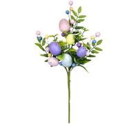 Générique Branches d'arbre à œufs de Pâques - Pics à Baies de Printemps en ABS, Coupe de Baies festives | Spray de ornementales Pastel, Fausse Vigne de Vacances saisonnière Artificielle pour Table