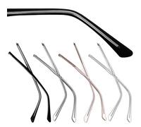 Générique Branches de Monture pour Lunettes en Tr90 Résistantes à L'usure et Antidérapantes, 4 Paires Universelles Légères pour Lunettes de Lecture Soleil