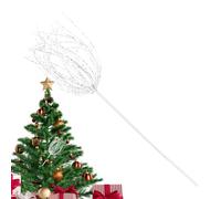 Générique Branches De Sapin De Noël | 32cm Guirlande Scintillante De Branches De 32cm | Petites De Sapin De Noël | pour Décorations d'hiver Et d'automne pour La Maison Extérieur Intérieur Manteau
