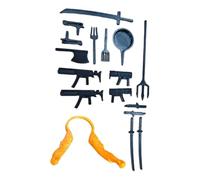 Générique Bras de Poulet Imprimés en 3D - Accessoires de Costume Militaire (16 Pièces) pour Poules | Pattes Drôles, Mains, Set Cosplay pour Fêtes, Photos, Farces et Enrichissement