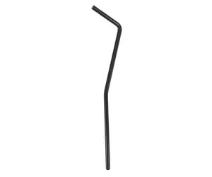 Générique Bras Guitare Électrique 5mm en Métal Système Trémolo Double, Accessoire Noir pour Modulation de Tonalité et Compatibilité Polyvalente