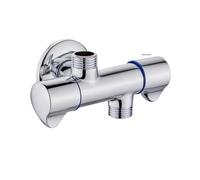 Générique Brass Double Control One in Two/Three/Four Out Angle Valve One Two Three Way Toilet Spray Gun Shunt Multifunctional Valve(Valve Body 2)