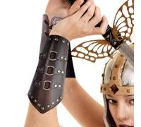 Générique Brassard Médiéval D'-Bras Brassards Protecteurs Punk en Cuir PU