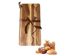 Générique Bread Bow Knife With Matching Crumb Tray, Left Right Handed Design Serrated Steel Blade Universal Kitchen Tool, Rustic Farmhouse Bagel Loaf Slicing Gadget for Bakers Restaurants