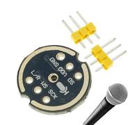 Générique Breakout Microfono MEMS ad Alta Sensibilità - Modulo Amplificatore Microfonico Electret Integrato | Audio Economico Precisione per Progetti Elettronici, e