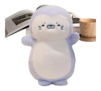 Générique Breathing Penguin Plush, Sleep Aid, Plush and Electronic Components Soothing Sounds, Gentle Motion, Baby, Toddler, Nursery, Bedtime, Relaxation, Travel, Gift, Calming Companion, 30cm