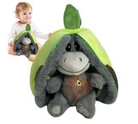 Générique Breathing Sleep Buddy - Peluches Mignonnes Respirantes en Forme d'âne, Jouet d'âne Respirant | Cul d'animal endormi avec lumières Musicales, Animal en Peluche réaliste pour