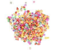 Générique Breloques en Pâte Polymère Accessoires Créatifs pour Nail Art 4000 Pièces Décoration D'ongles DIY Motifs Fruits Plusieurs styles pour Projets Artisanaux Plusieurs styles