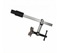 Générique Bride de Soudage Serre-joint Pince Étau Tige Verticale et Bras Horizontal Réglables Vis Filetée à Serrage Puissant Base Cylindrique à Insérer Acier, 200x140mm