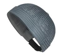 Générique Brimless Mesh Cap, Adjustable Summer Hat, 4.33in Breathable Ventilation Fabric Headwear with Cooling Airflow System, Lightweight Outdoor Sun Hat Design, Camping Hiking Travel Use for Men