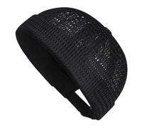 Générique Brimless Mesh Cap, Adjustable Summer Hat, 4.33in Breathable Ventilation Fabric Headwear with Cooling Airflow System, Lightweight Outdoor Sun Hat Design, Camping Hiking Travel Use for Men