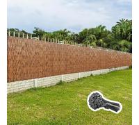 Générique Brise Vue Jardin, Brise-Vue en Bambou, Occultant Roseau Clôture, W:50-160cm L: 100-1500cm Décorative Bambou Brise-Vue pour Porche, Piscine, Plafond, Balcon(150 * 800cm)