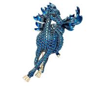 Générique Broche Cheval, Broches Cheval En Strass Tendance, Épinglettes Animaux Du Zodiaque Pour Femmes, Accessoires De Fête Décontractés, Pour Pulls, Chapeaux, Foulards, Sacs De Mariage