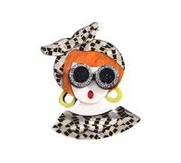 Générique Broche Écharpe Fille Acétate Épingle de Mode pour Vêtements Accessoire Décoratif pour Femmes