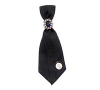 Générique Broche Nœud Papillon en Ruban Uni, Cravate étroite, Cadeau pour étudiant(e) - Saint-Valentin - Accessoires de