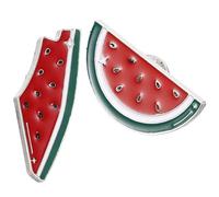 Générique Broche Pastèque 2 Pièces Épingle en Zinc 3.2X1.6 CM pour Pinces à Foulard et Fermoirs Vêtements Unisexe