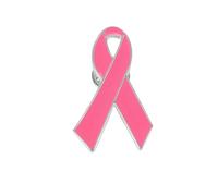 Générique Broche Ruban Rose, Octobre Rose Accessoires 2025 Octobre Broche de Sensibilisation au Cancer du Sein Epingle - - Badge épingles en forme de ruban Événements publics |