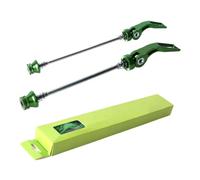 Générique Brochette D'essieu À Dégagement Rapide - Kit d'arbre Creux en D'aluminium, Jeu De Brochettes De 14,5 Cm Et Arrière De 18 Cm, Levier De Roue en Acier Haute Résistance, Diamètre De 4,8 Mm