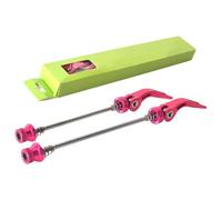 Générique Brochettes de vélo et arrière - Jeu de leviers d'essieu de Roue à dégagement Rapide, pièces de Rechange en d'aluminium Robuste | Mécanisme de sécurisé du moyeu, composant de