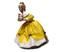 Générique Broken Ladies Ceramic Art Figure,Handcrafted Abstract Woman Sculpture,Modern Female Figurine,Artistic Broken Style Decor Statue for Living Room Office Home