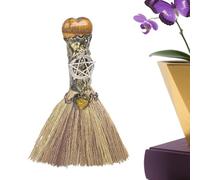 Générique Brome des sorcières d'halloween - Chaute de sorcière en Compact | Ornement de décoratif avec énergie nettoyante, Outil Spirituel Mystique pour la Chambre dortoir de méditation Salle d