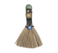 Générique Brome des sorcières d'halloween - Chaute de sorcière en Compact | Ornement de décoratif avec énergie nettoyante, Outil Spirituel Mystique pour la Chambre dortoir de méditation Salle d