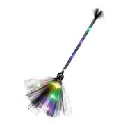 Générique Broom - Light Up Accessory for Cosplay | ABS Mesh with Electronic Parts, Festive Decoration, Halloween Party Supply, Masquerade Prop for Outdoor Patio, Christmas Holiday Room