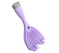 Générique Brosse à Cheveux Démêlante Portable pour Cheveux Mouillés et Secs, Matériau Élastomère Thermoplastique, Design Simple, Voyage et Usage Domestique