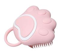 Générique Brosse à Cuir Chevelu Brosse Shampoing pour Bébé en Silicone Relaxante, et Masse Délicatement le Cuir Chevelu Rose