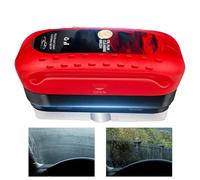 Générique Brosse À Film Huileux | Nettoyant Anti-Buée Vision Claire | avec Recharge 120ml Nettoyant Film Huileux pour Vitres | pour Vision Claire Pare-Brise SUV Camion Tracteur Véhicule