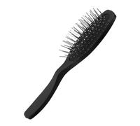 Générique Brosse à Perruque Acier Inoxydable avec Dents Robustes Démêlante et Brosse de Voyage pour Cheveux Synthétiques Adaptée à Types de Perruques Boucles